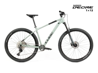 CUBE MTB ATTENTION SHIMANO DEORE GREY/GREEN 29"